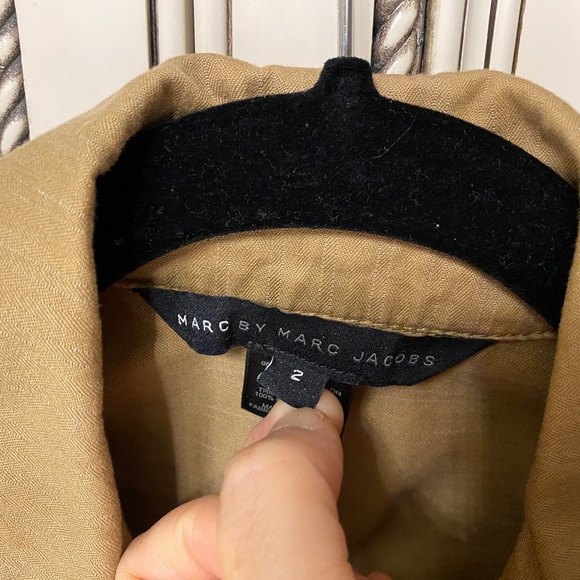 MARC BY MARC JACOBS Utility Safari Jacket in Tan Color - Picture 3 of 3